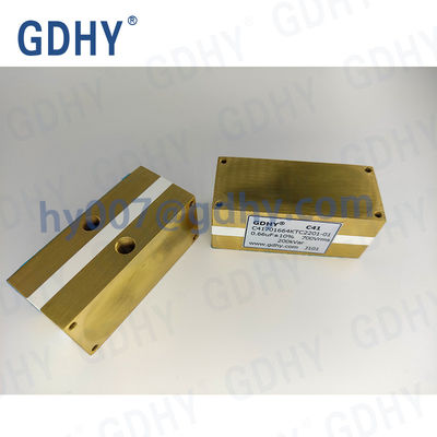 0.66UF 700VAC Water Cooled Resonant Capacitor High Pulse