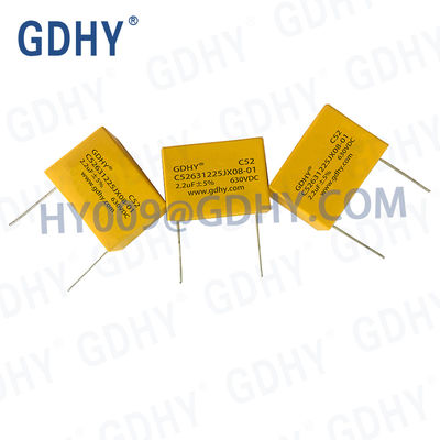 2.2uf 630VDC DC Link Coupling Film Capacitor Filter