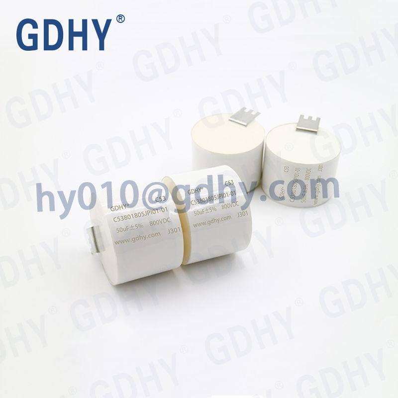 8UF 800V DC LINK Film Capacitors Myla Tape Packaging Epoxy Resin Seal