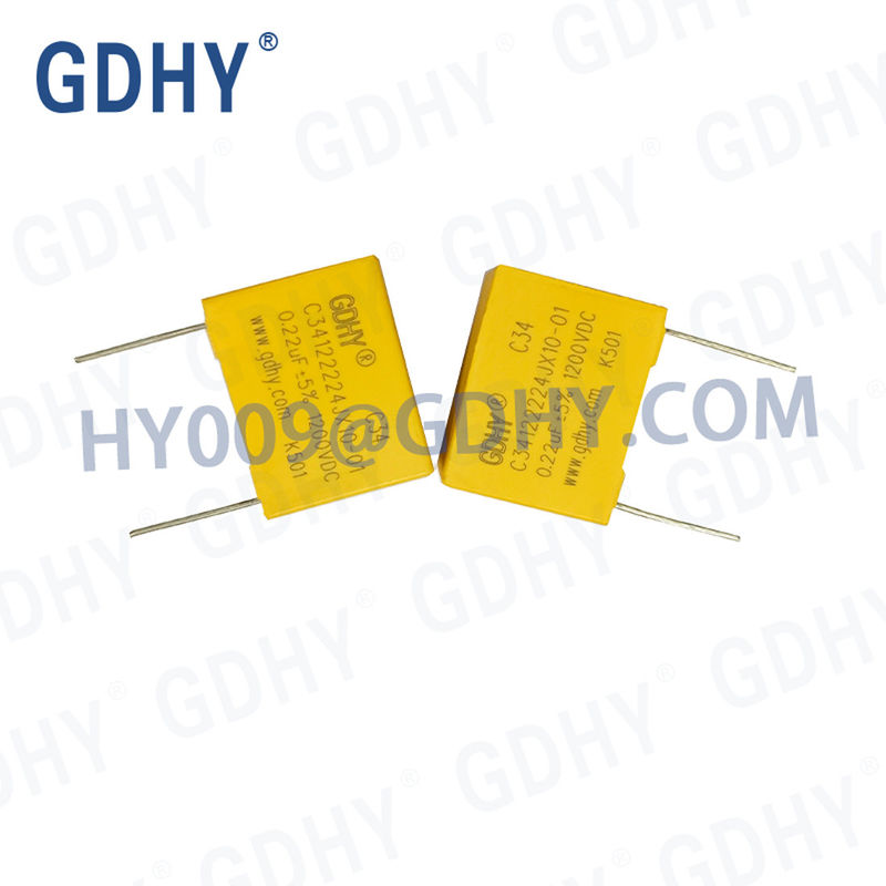 0.22uf 1200VDC DC Link Coupling Film Capacitor Filter